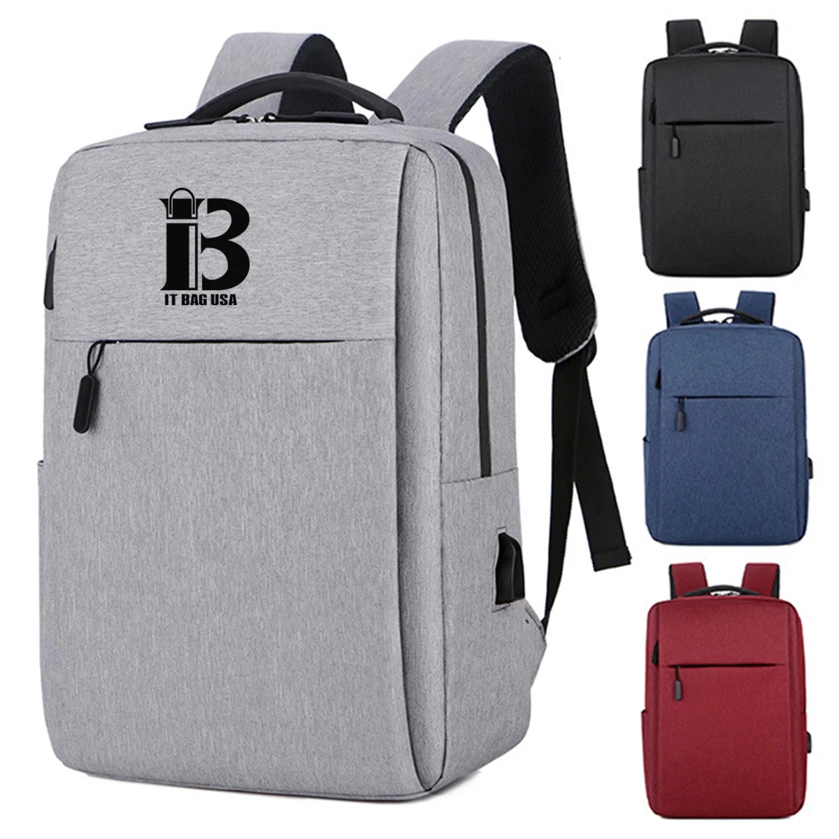 15.6 Inch Laptop Waterproof Business Backpack With Usb Port 1