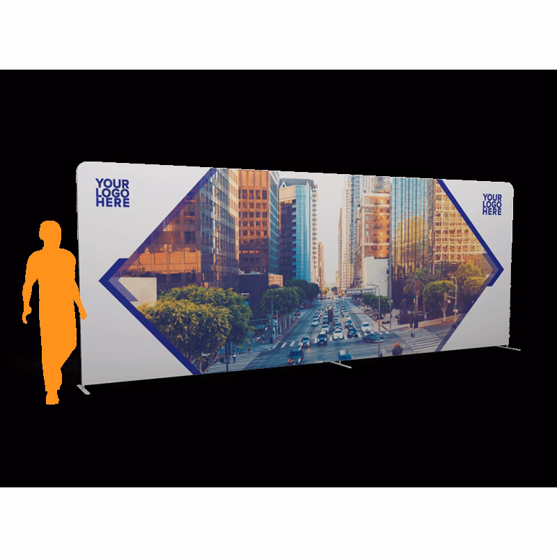 Quick N Fit Straight Tension Wall 20'x7.5'