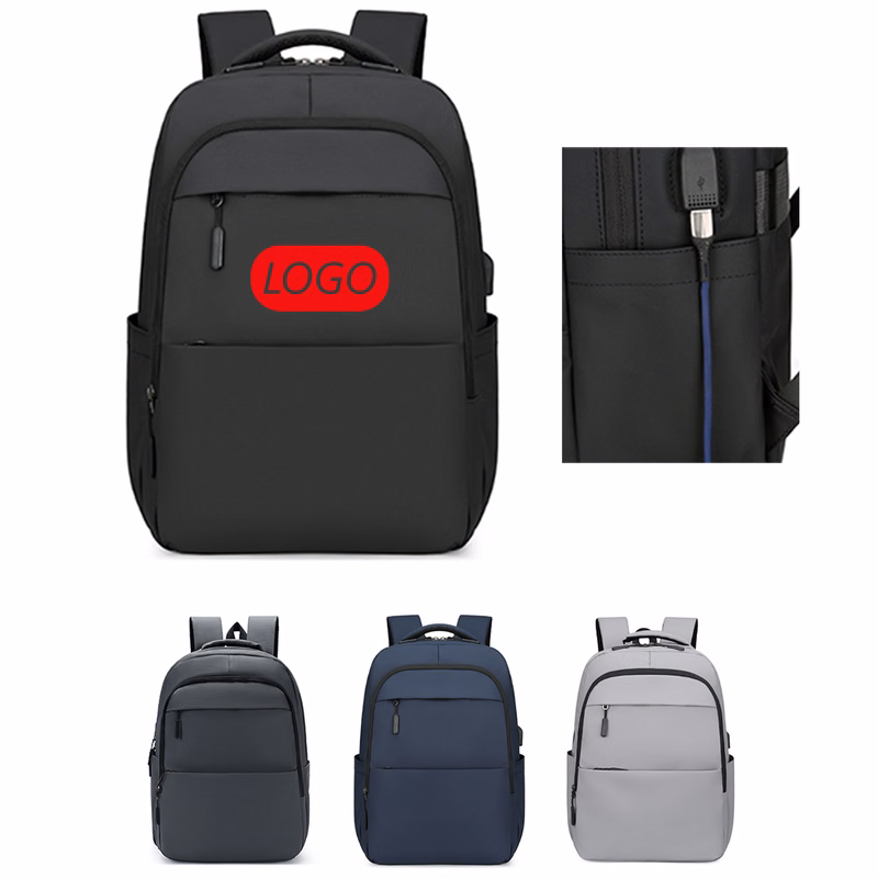 Practical Laptop Backpack With USB Charging Port