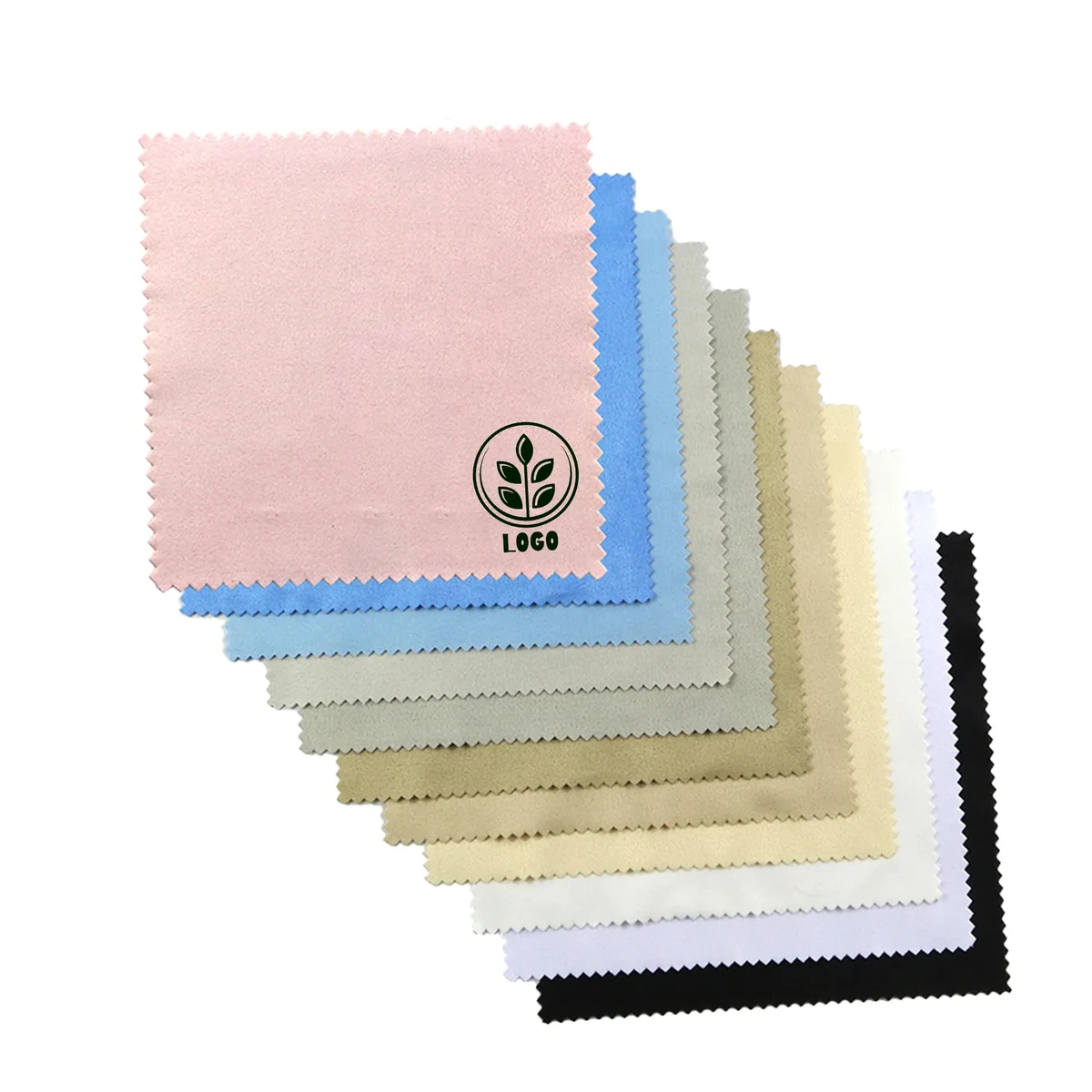 6" x 6" Microfiber Eyeglasses Cleaning Cloth 1