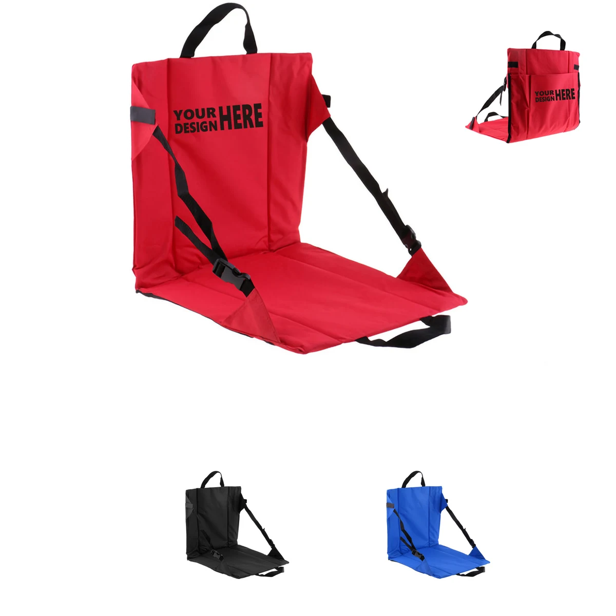 Portable Collapsible Padded Cushion Stadium Seat MOQ100 1