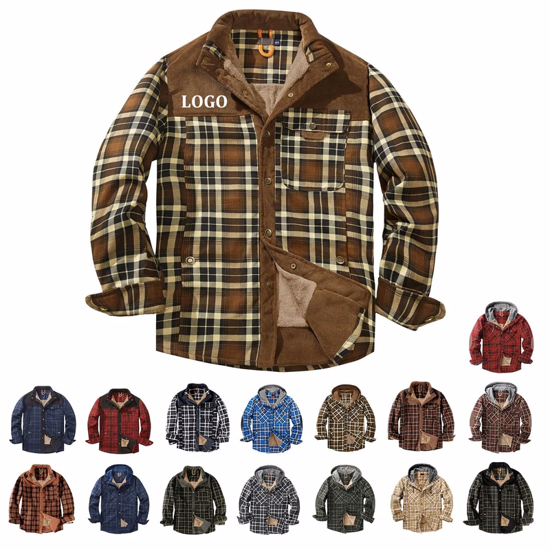 Men's Casual Plaid Shirt
