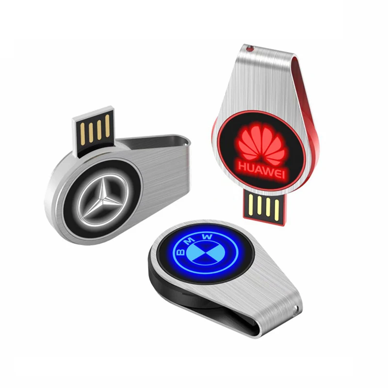 Metal USB Flash Drive with LED Screen 1