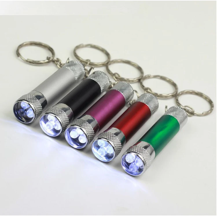 LED Flashlights With Key Ring 1