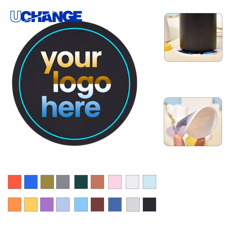 Custom Soft PVC Coaster Mat