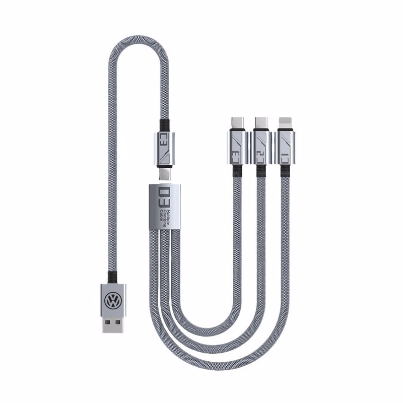 3-in-1 Detachable Charging Cable