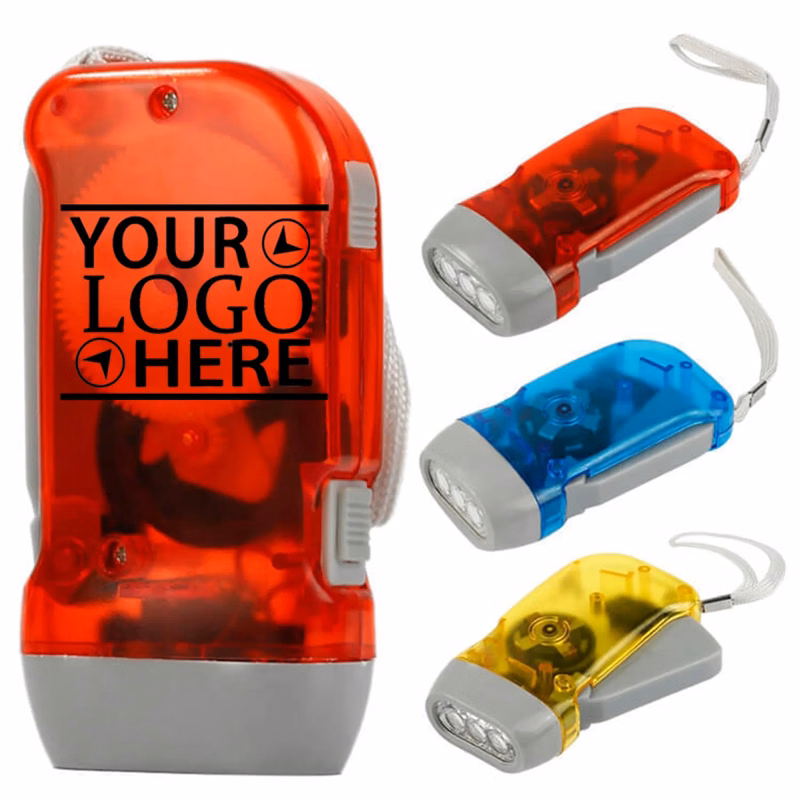 Manual Crank Flashlight