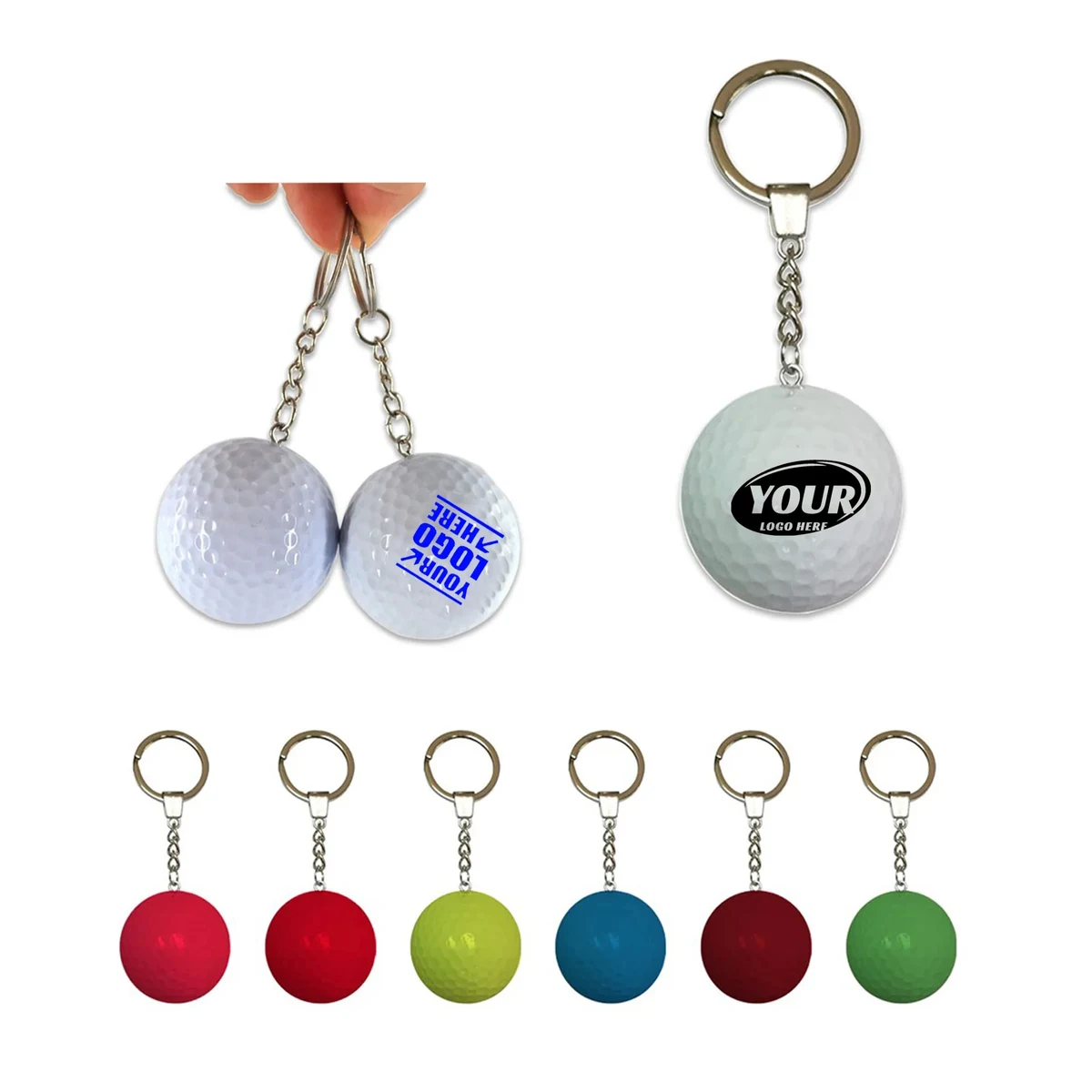 Golf Ball Key Chain 1