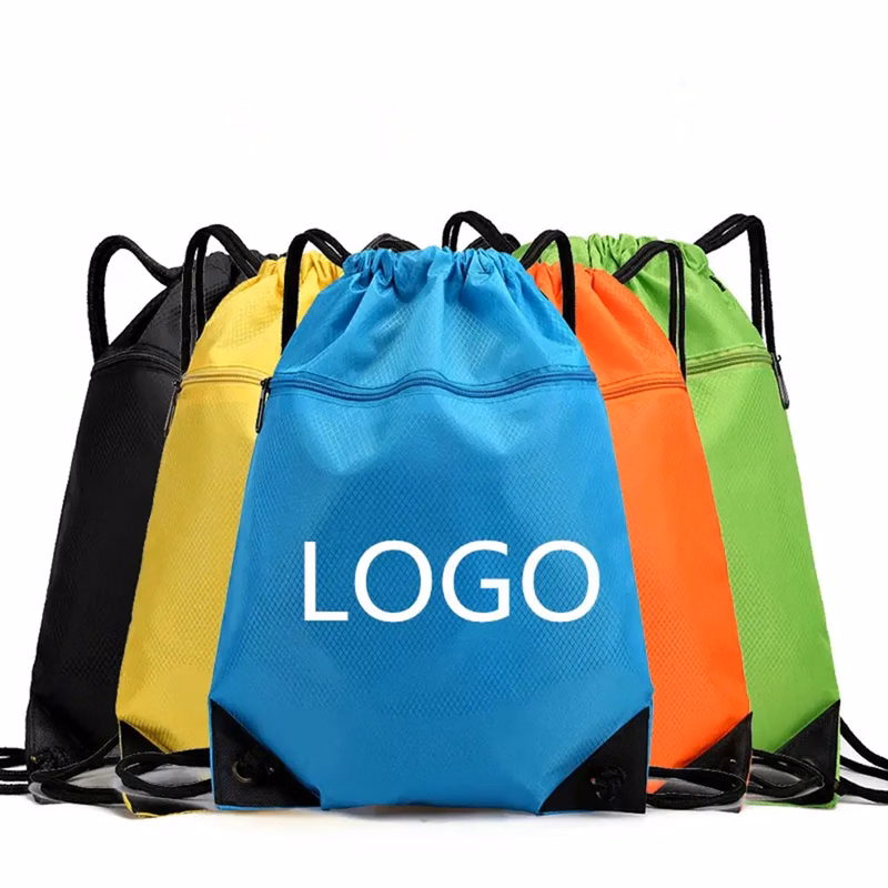 Backpack Waterproof Oxford Fabric Custom Drawstring Bags