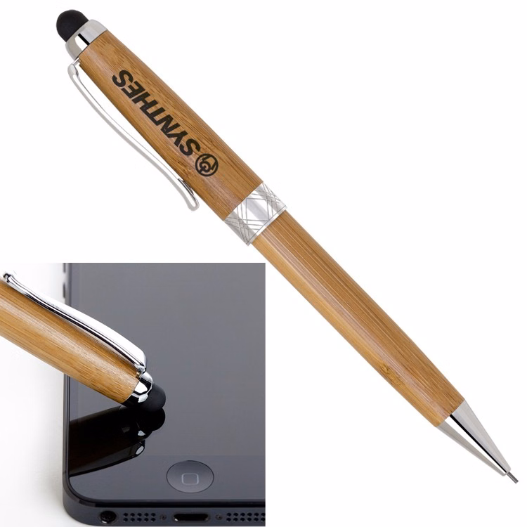 Eco II Stylus Tool with Bamboo Mechanical Pencil