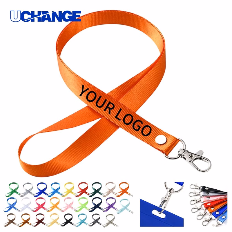Work Permit Lanyard Holder with Key Attachment