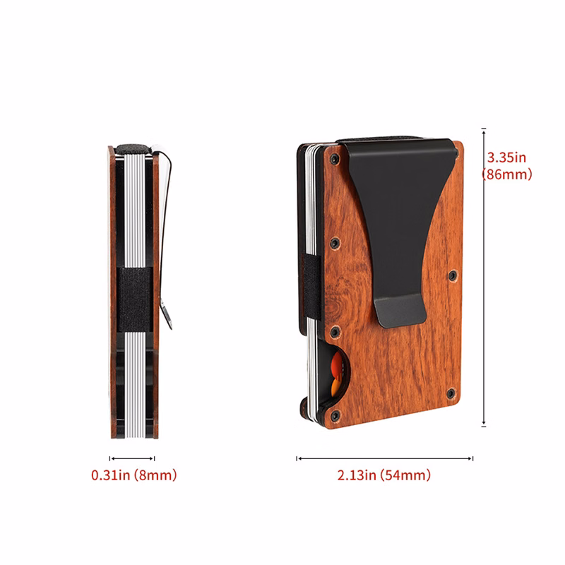 Business Wood RFID Wallet