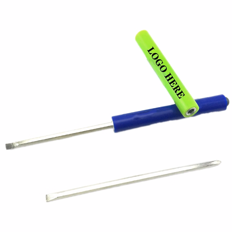 Blade Screwdriver with Button Top