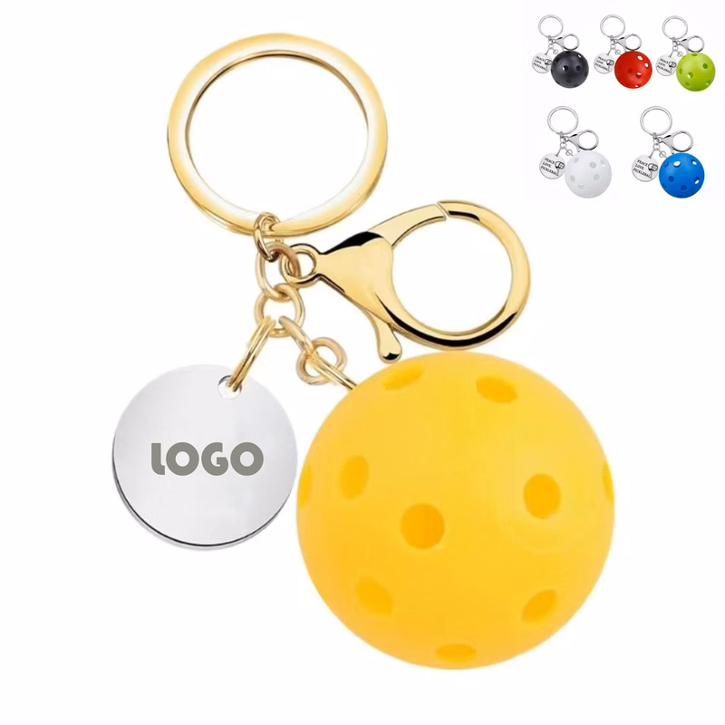 Pickleball Keychain