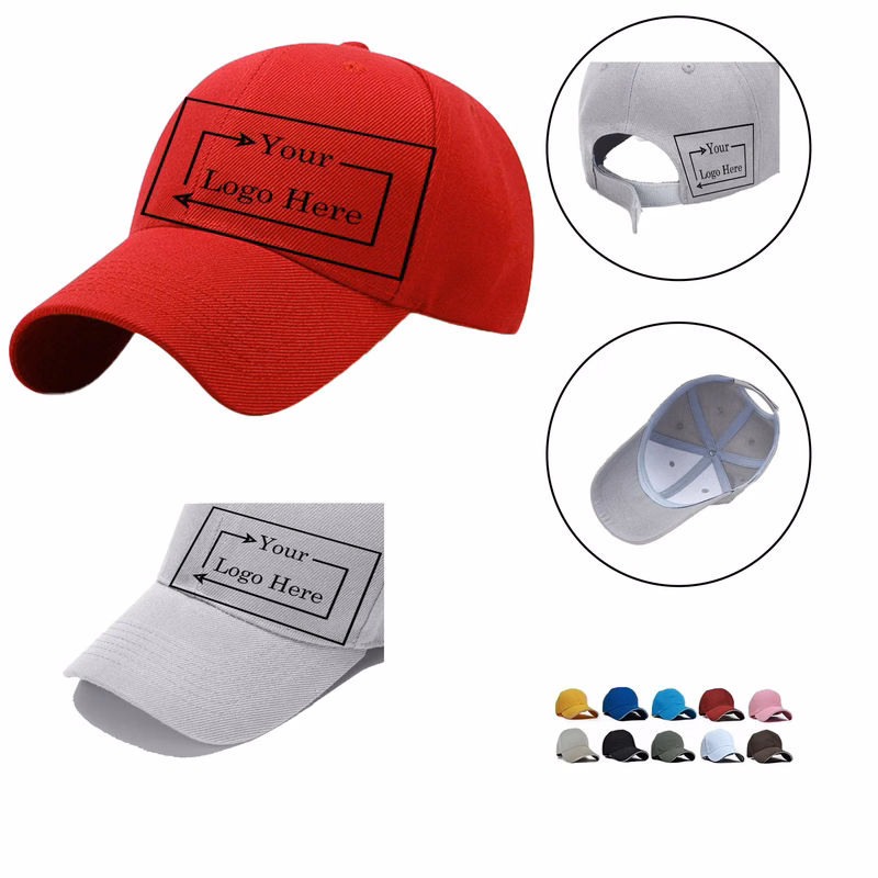 Cotton Six-piece Cap With Air Holes