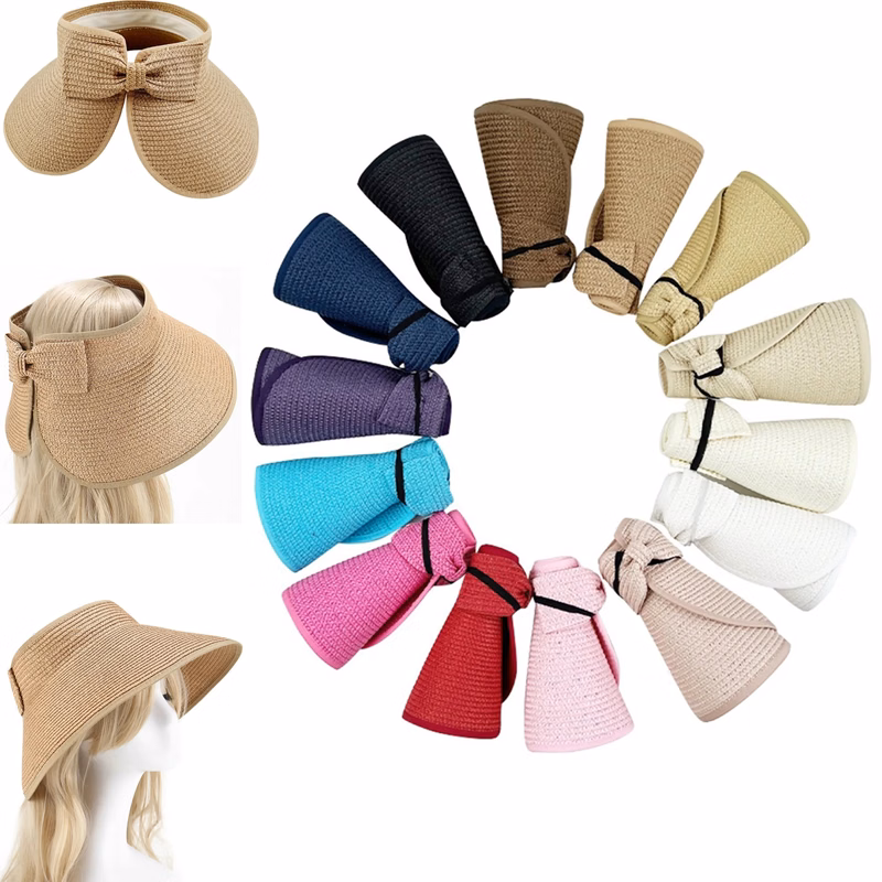 Folding straw Hat