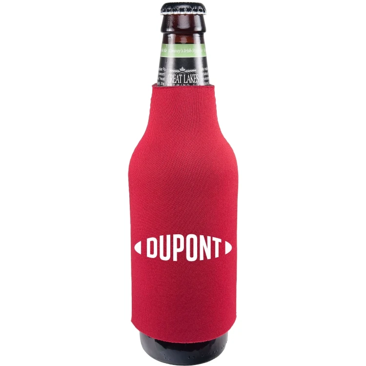 Pull Over Bottle Cooler - One Sided Imprint 1