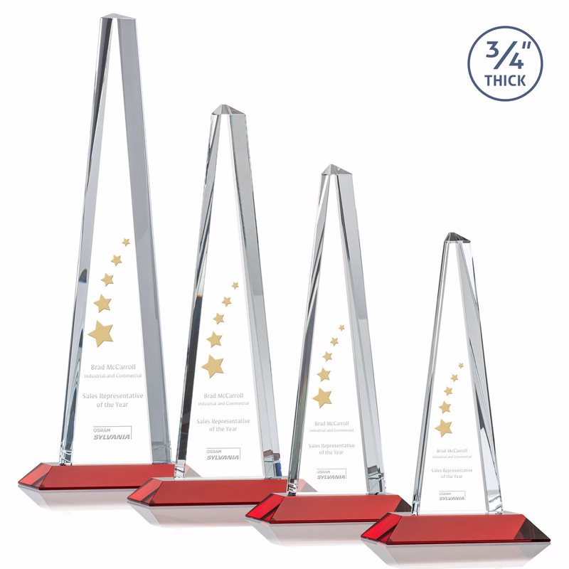 Majestic Tower Award - Red
