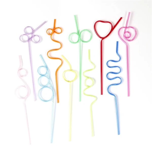 Custom 25 cm Bent Stainless Steel Eco Straws — Reusable Smoothie & Beverage Drinkware 1