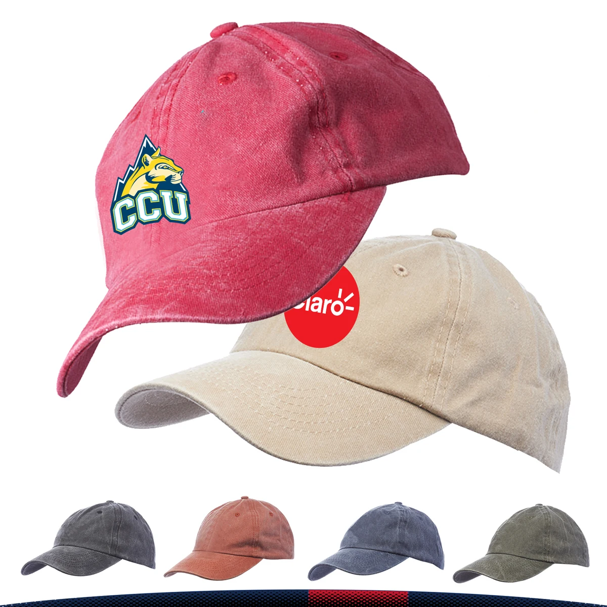 Washed Cotton Unconstructed Cap 1