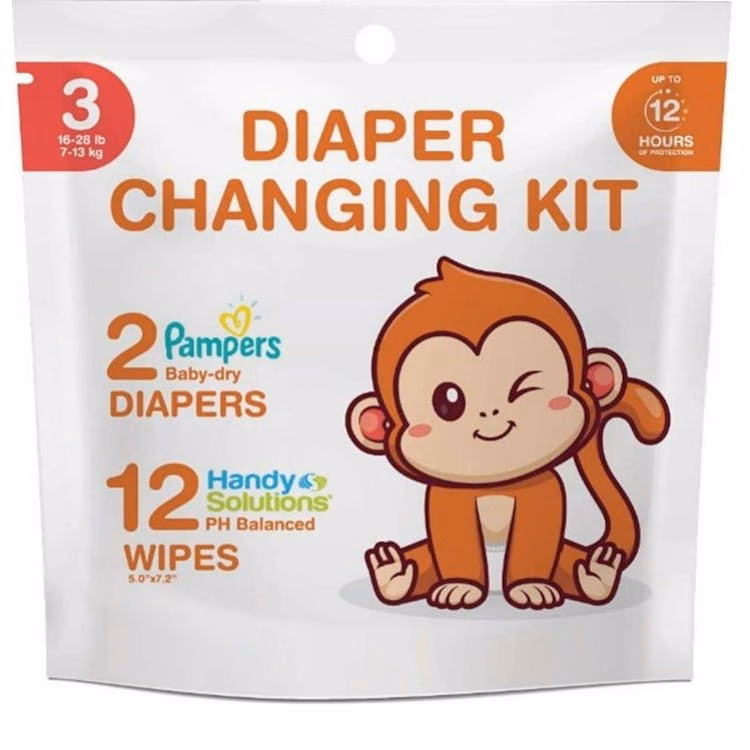 Diaper Changing Kits - Size 3