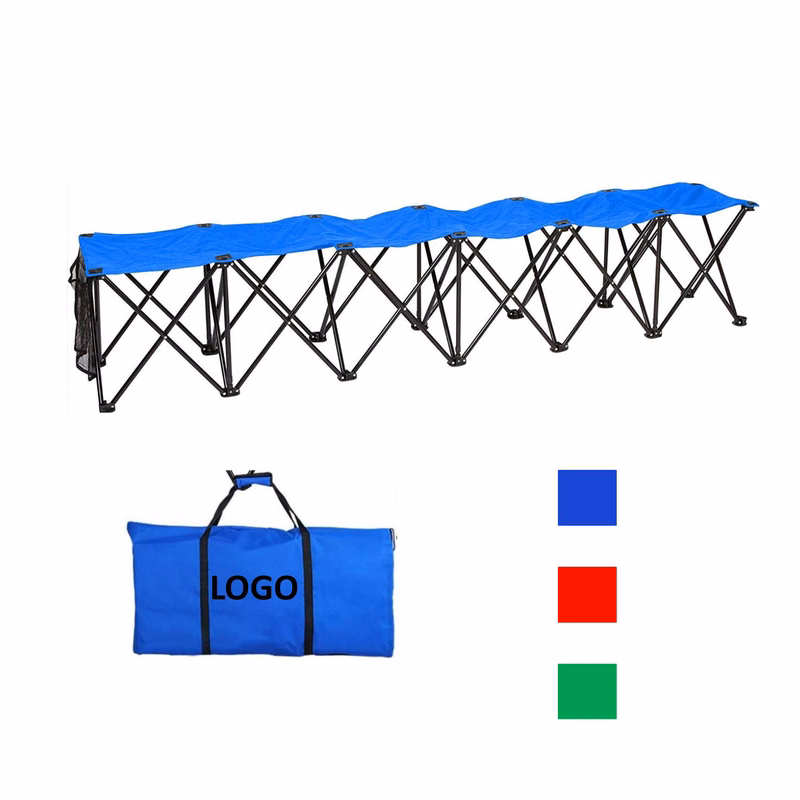 Portable Folding Six Seat Bench