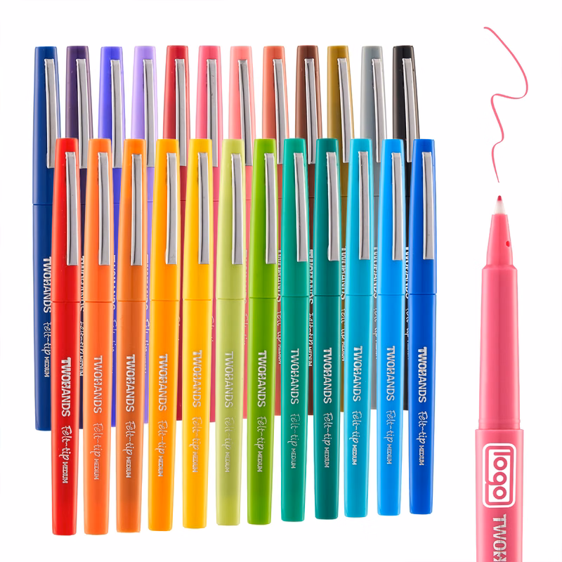 Fast Drying Felt Tip Watercolor Marker Pens