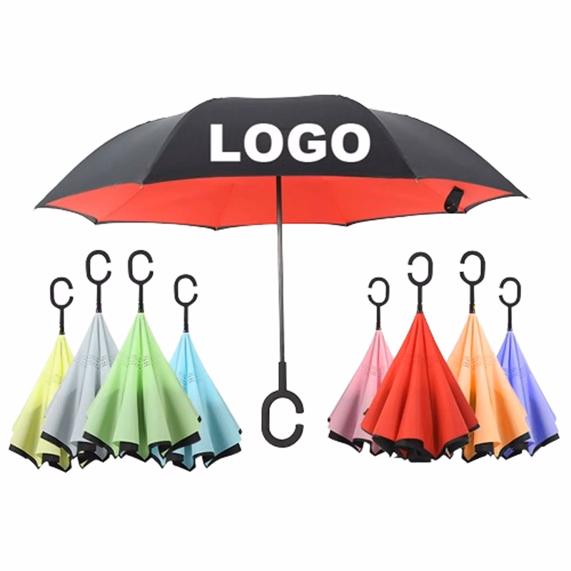 Custom Inverted Windproof Reverse Umbrella