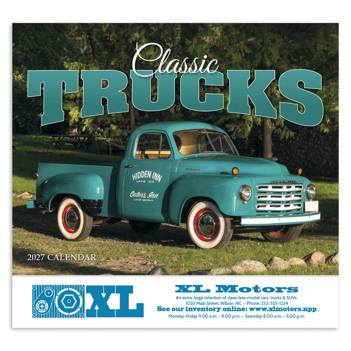 HotLine® Products Classic Trucks Appointment Calendar - Stapled 1