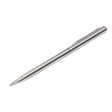 SLIM BALLPOINT PEN WITH CHROME TRIM 1