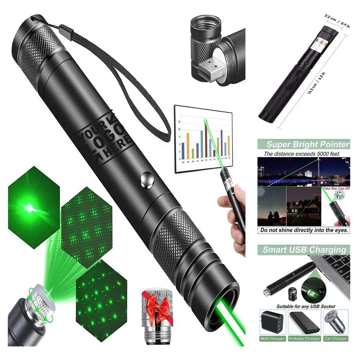 Green Laser Pointer High Power Toy 1