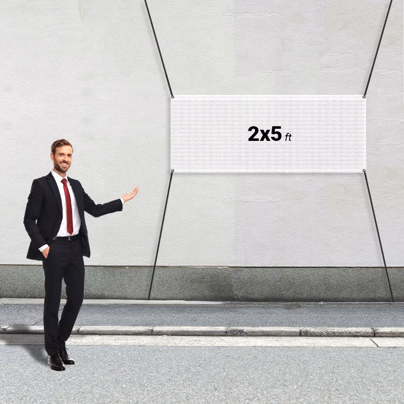 Custom 2' X 5' Mesh Banners