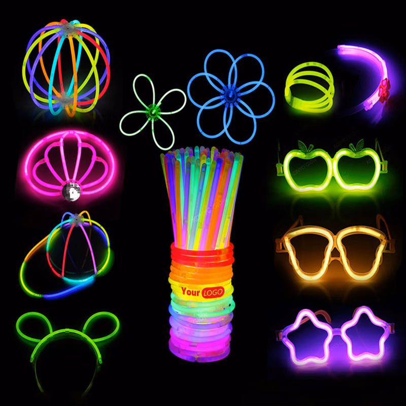 Abs Long-Lasting 8-Inch Glow Stick Bracelet For Nighttime Fun
