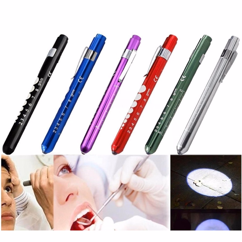 Medical Nurse Penlight With Pupil Gauge