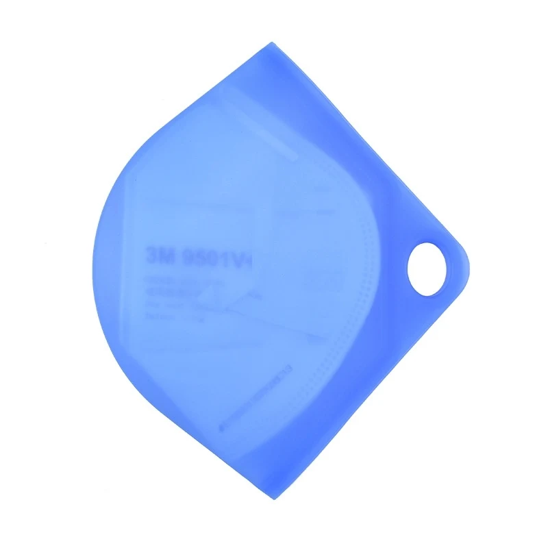 Silicone Flat Mask Clip Dustproof Storage Box Bag 1