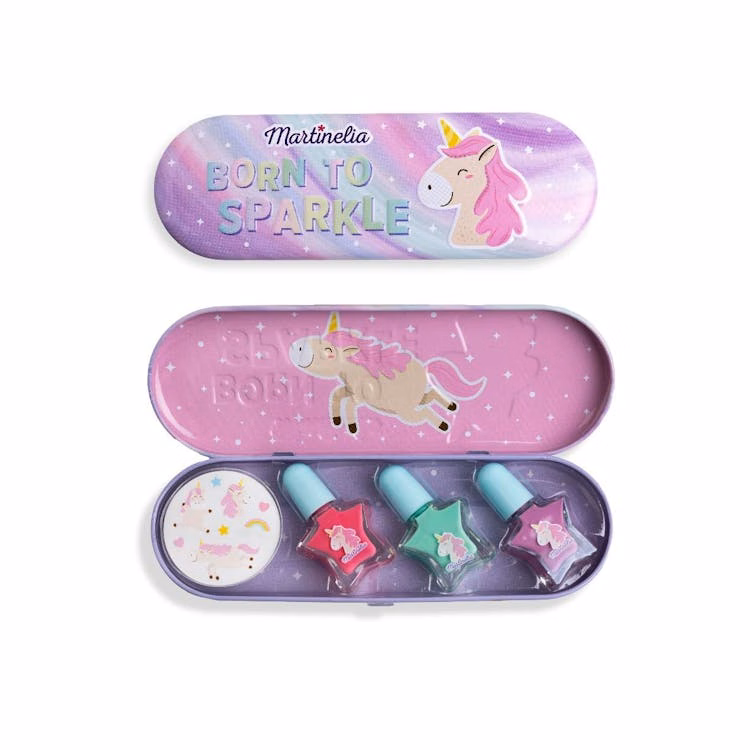 Little Unicorn Nail Polish & Stickers Sets