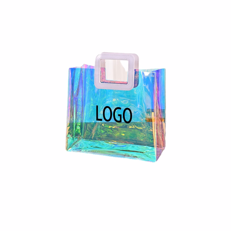PVC Colorful Holographic Gift Bag