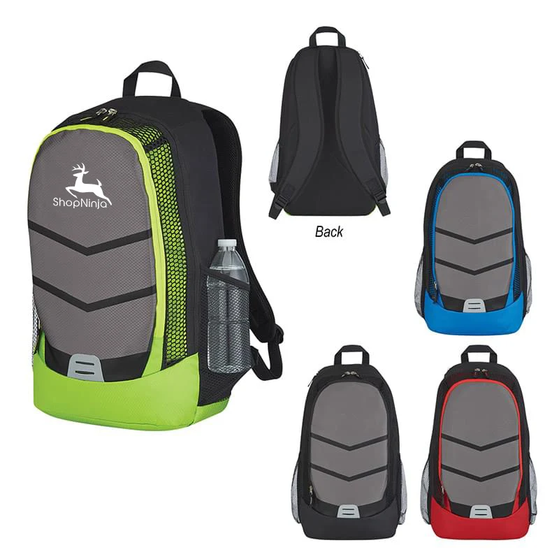 Diamond Designed Accent Backpack 1