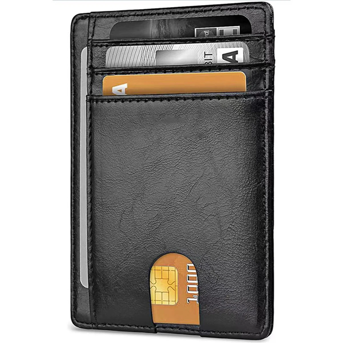 Manmade Leather Slim Wallet 1