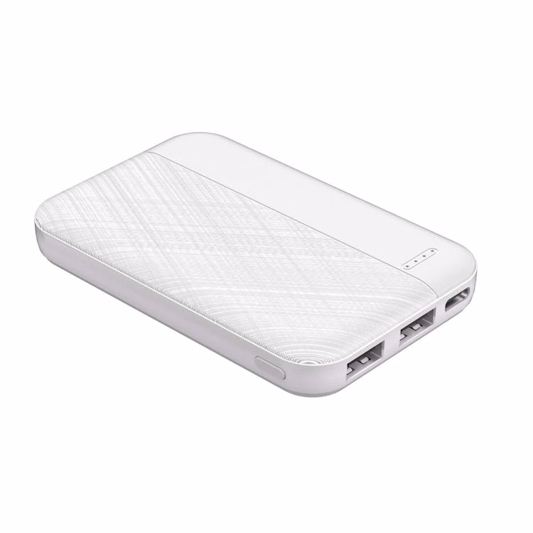 6600mAh Power Bank - White