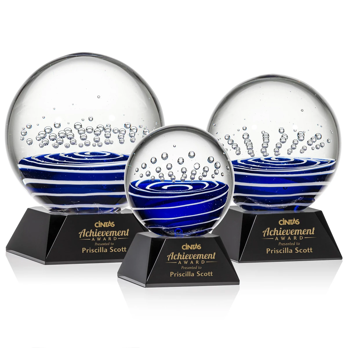 Tranquility Award on Sheffield Base - Black 1
