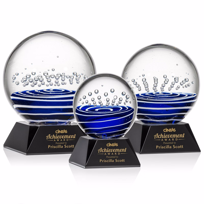Tranquility Award on Sheffield Base - Black