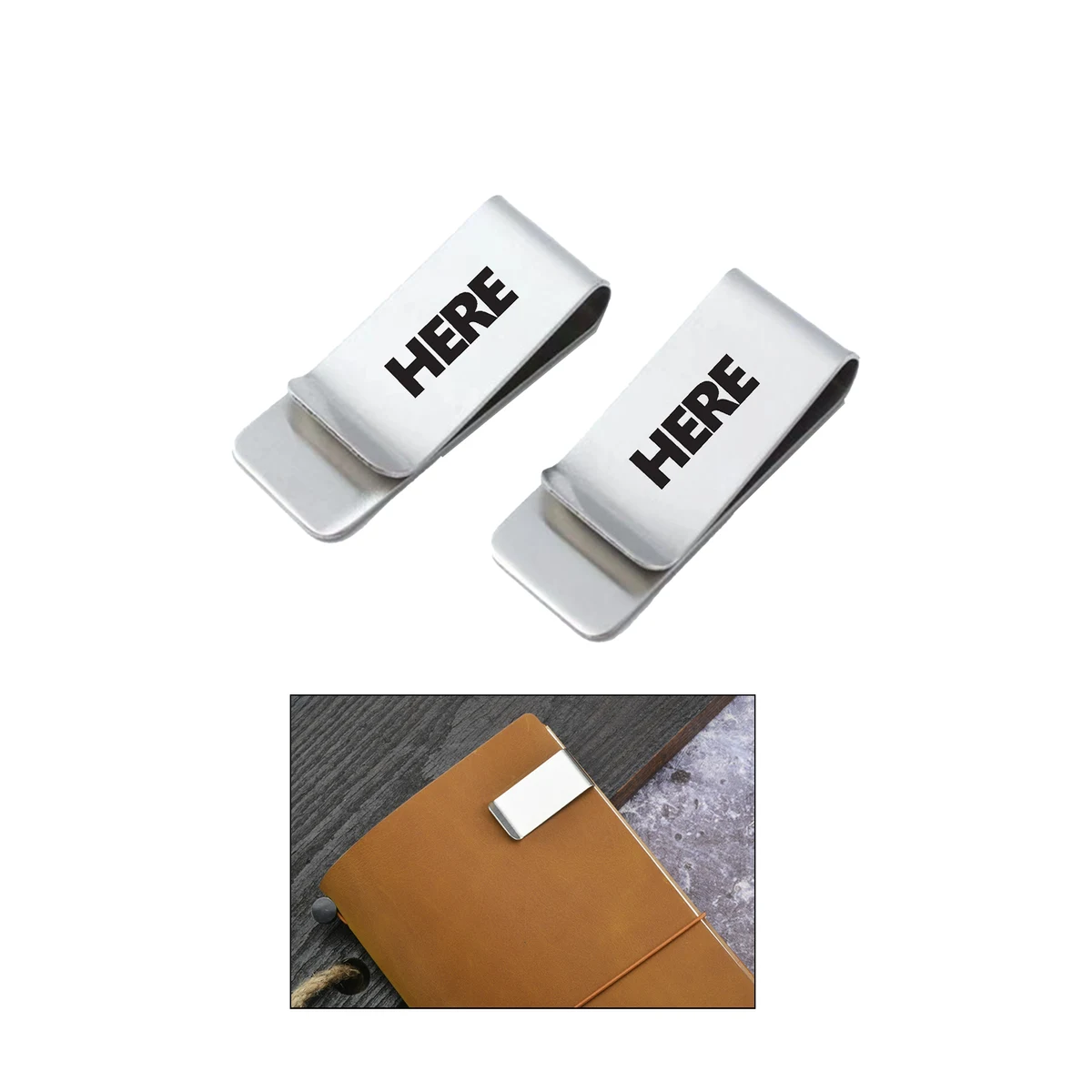 Mini Stainless Steel Money Clip 1