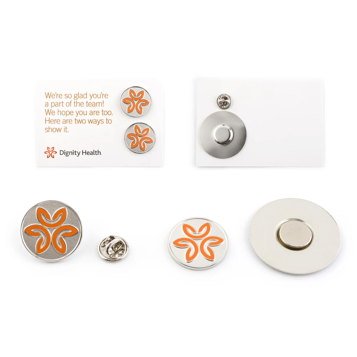 Sandblast Hard Enamel Custom Lapel Pin 1