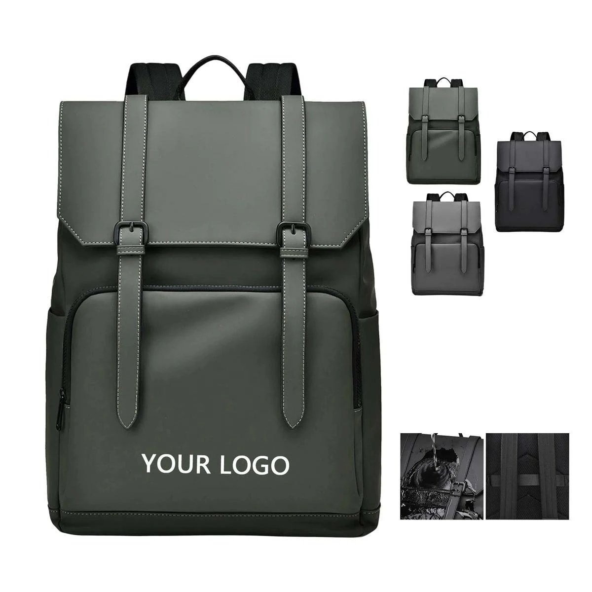 Water Resistant Laptop Bag with Multi Pocket Design 1