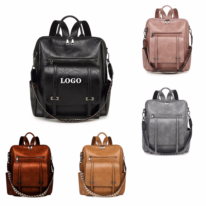Layered storage backpack