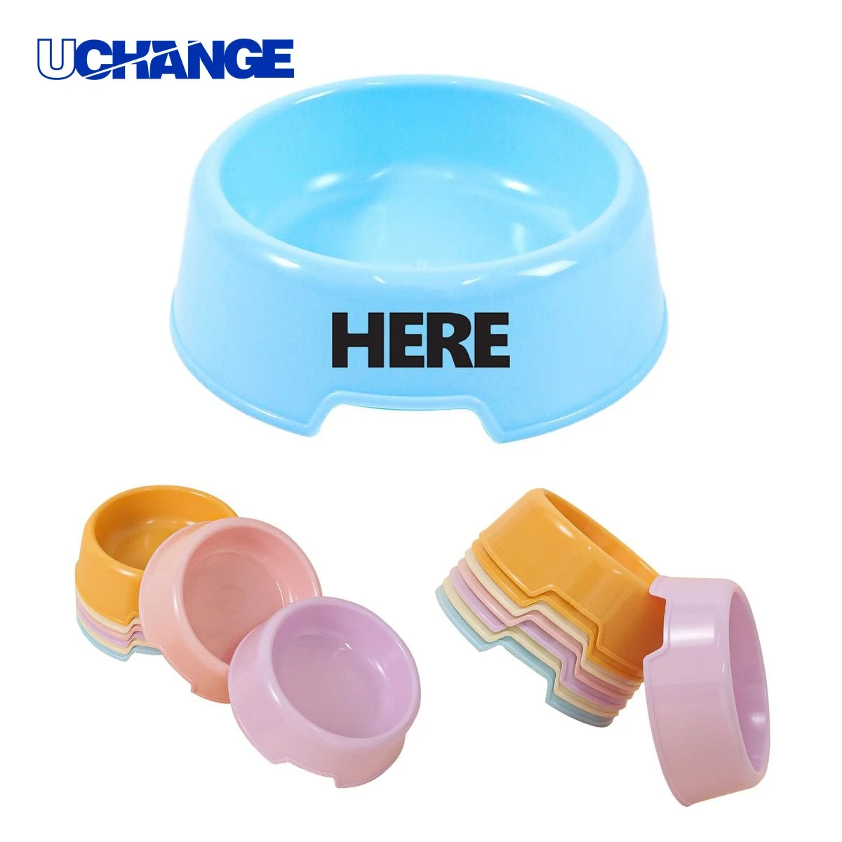 Durable Plastic Dog Bowl Dish 1