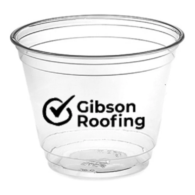 9 oz. Soft Sided Plastic Cup 1