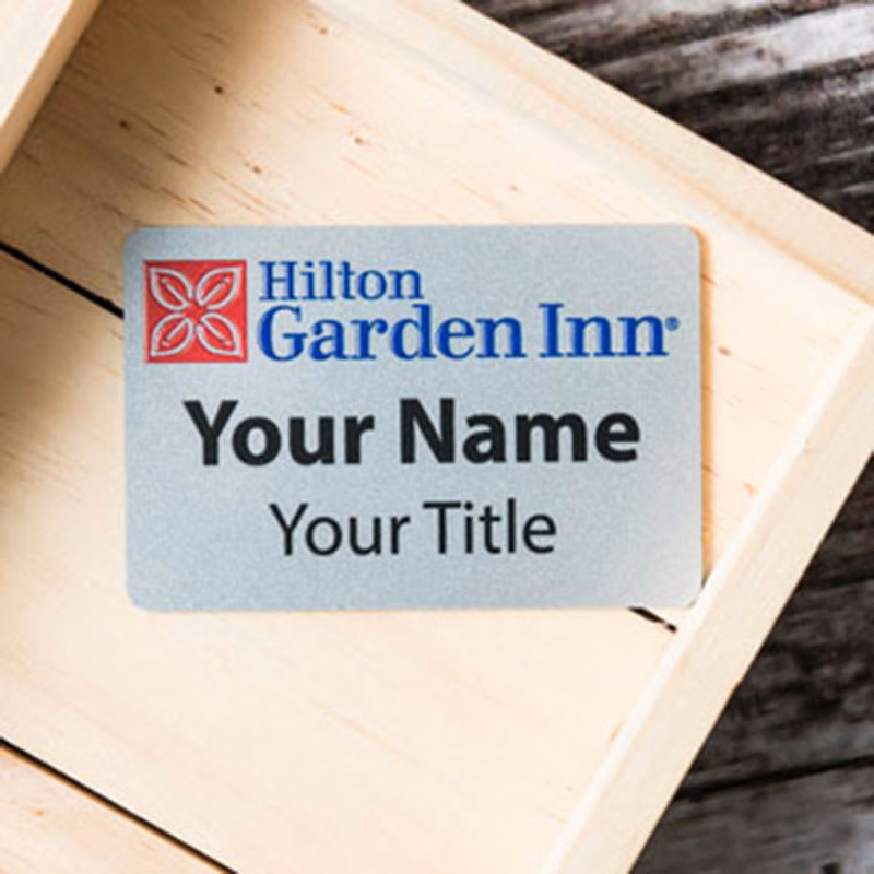 Custom Printed 2" X 3" Rectangle Name Badges