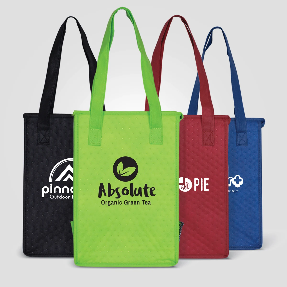 Cross Country - Non-Woven Insulated Lunch Tote Bag 1